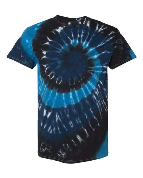 Dyenomite - Multi-Color Spiral Tie-Dyed T-Shirt - 200MS