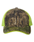 Outdoor Cap - Washed Brushed Mesh-Back Camo Cap - CGWM301