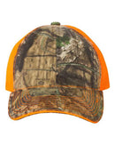 Outdoor Cap - Washed Brushed Mesh-Back Camo Cap - CGWM301