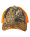 Outdoor Cap - Washed Brushed Mesh-Back Camo Cap - CGWM301