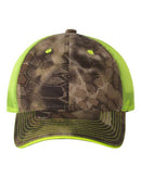 Outdoor Cap - Washed Brushed Mesh-Back Camo Cap - CGWM301