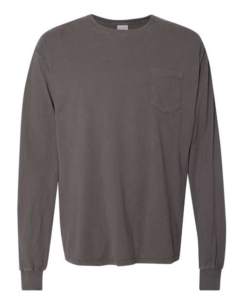 ComfortWash by Hanes - Garment Dyed Long Sleeve T-Shirt With a Pocket - GDH250