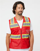 Kishigo - EV Series® Enhanced Visibility 3 Pocket Mesh Vest - B150-156