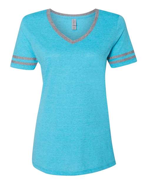 JERZEES - Women's Varsity Triblend V-Neck T-Shirt - 602WVR