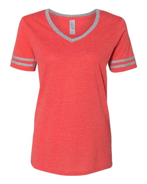 JERZEES - Women's Varsity Triblend V-Neck T-Shirt - 602WVR