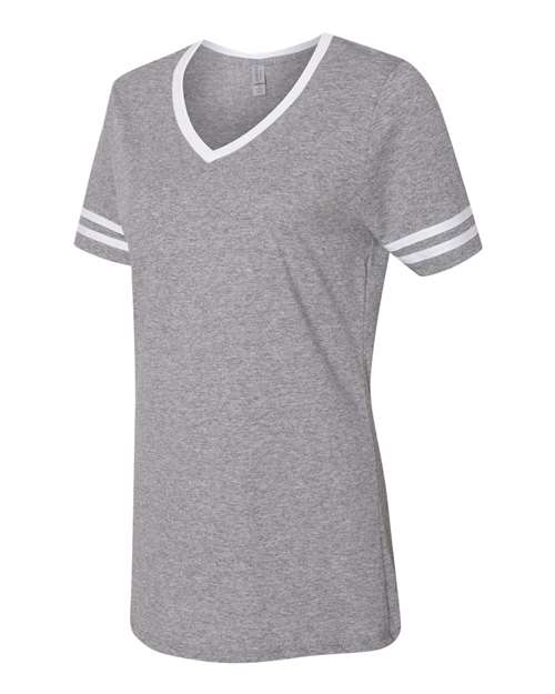 JERZEES - Women's Varsity Triblend V-Neck T-Shirt - 602WVR