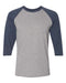 JERZEES - Triblend Three-Quarter Raglan Baseball T-Shirt - 601RR