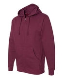 Independent Trading Co. - Midweight Full-Zip Hooded Sweatshirt - SS4500Z