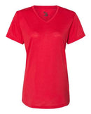 Badger - Women’s Triblend Performance V-Neck Short Sleeve T-Shirt - 4962