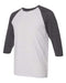 JERZEES - Triblend Three-Quarter Raglan Baseball T-Shirt - 601RR