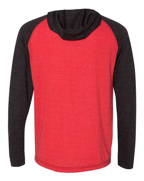 Burnside - Yarn-Dyed Raglan Hooded Pullover - 8127