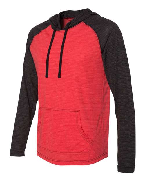 Burnside - Yarn-Dyed Raglan Hooded Pullover - 8127