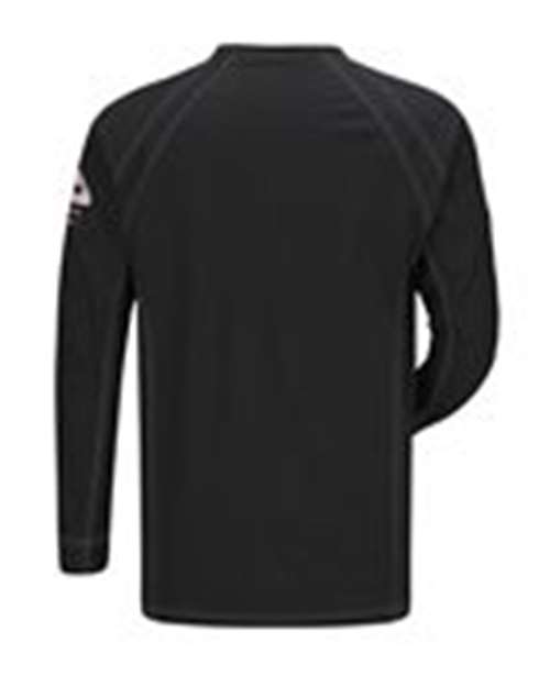 Bulwark - Long Sleeve Henley Long Sizes - QT20L