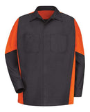 Red Kap - Long Sleeve Automotive Crew Shirt - SY10