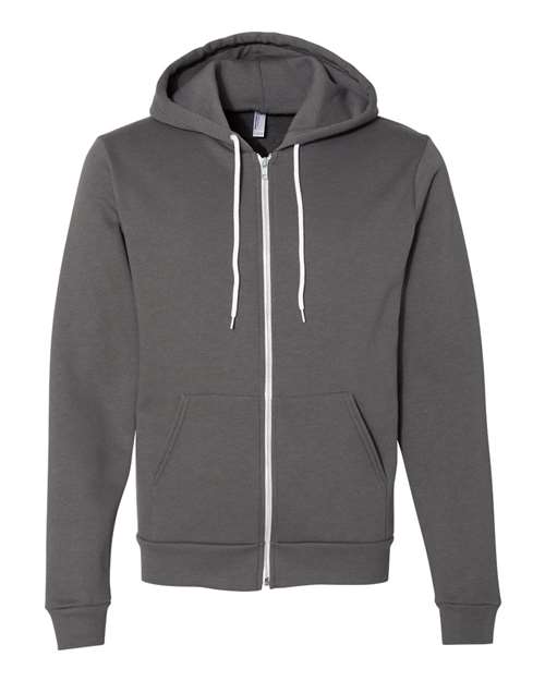 American Apparel - USA-Made Flex Fleece Unisex Full-Zip Hoodie - F497US