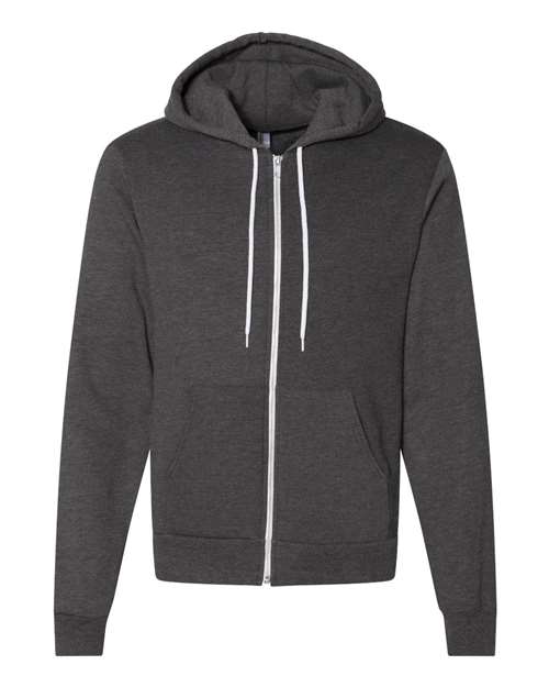 American Apparel - USA-Made Flex Fleece Unisex Full-Zip Hoodie - F497US