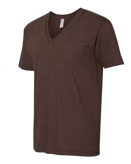 American Apparel - Fine Jersey V-Neck Tee - 2456W