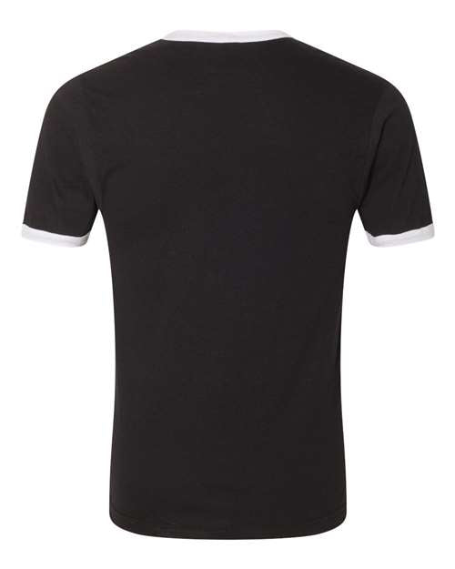 American Apparel - Fine Jersey Ringer Tee - 2410W