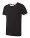 American Apparel - Fine Jersey Ringer Tee - 2410W