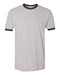 American Apparel - Fine Jersey Ringer Tee - 2410W