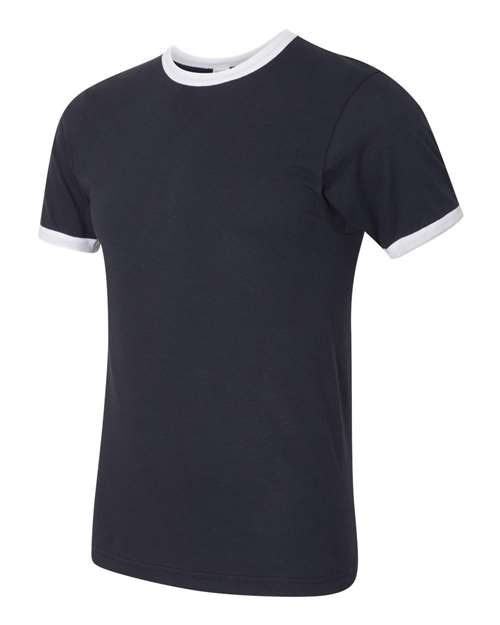 American Apparel - Fine Jersey Ringer Tee - 2410W