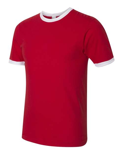 American Apparel - Fine Jersey Ringer Tee - 2410W