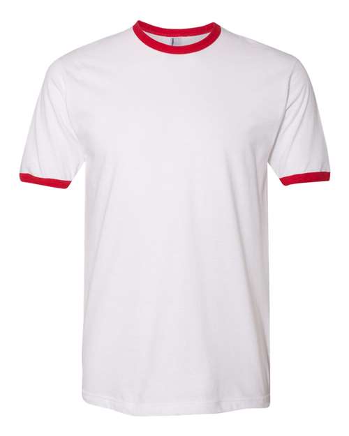 American Apparel - Fine Jersey Ringer Tee - 2410W