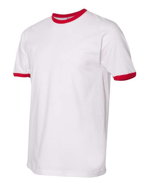 American Apparel - Fine Jersey Ringer Tee - 2410W