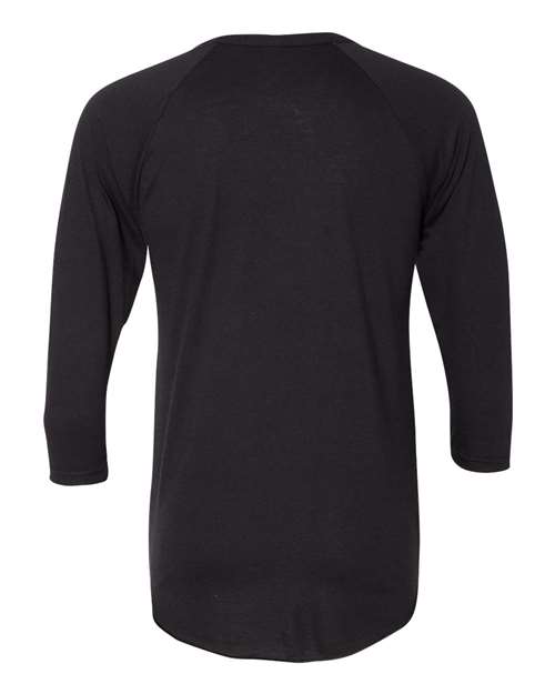 American Apparel - 50/50 Raglan Three-Quarter Sleeve Tee - BB453W