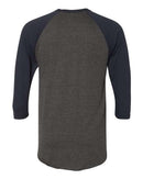 American Apparel - 50/50 Raglan Three-Quarter Sleeve Tee - BB453W