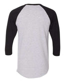 American Apparel - 50/50 Raglan Three-Quarter Sleeve Tee - BB453W