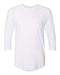 American Apparel - 50/50 Raglan Three-Quarter Sleeve Tee - BB453W