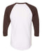 American Apparel - 50/50 Raglan Three-Quarter Sleeve Tee - BB453W