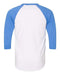 American Apparel - 50/50 Raglan Three-Quarter Sleeve Tee - BB453W