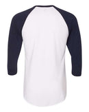 American Apparel - 50/50 Raglan Three-Quarter Sleeve Tee - BB453W