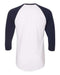 American Apparel - 50/50 Raglan Three-Quarter Sleeve Tee - BB453W