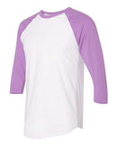 American Apparel - 50/50 Raglan Three-Quarter Sleeve Tee - BB453W (More Color)