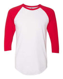 American Apparel - 50/50 Raglan Three-Quarter Sleeve Tee - BB453W (More Color)