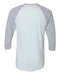 American Apparel - 50/50 Raglan Three-Quarter Sleeve Tee - BB453W