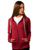 Next Level - Women's PCH Raglan Zip Hoodie - 9603