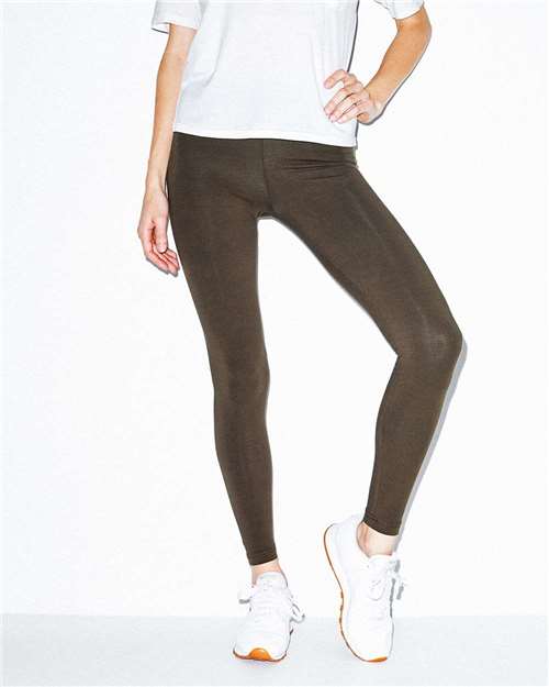 American Apparel - Women's Spandex Jersey Leggings - 8328W