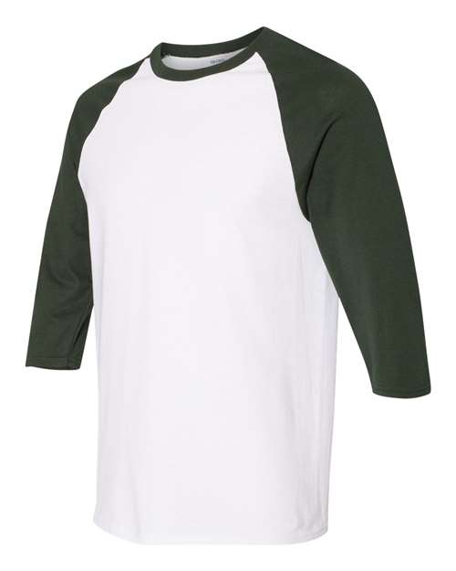 Gildan - Heavy Cotton™ Raglan Three-Quarter Sleeve T-Shirt - 5700