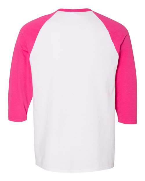 Gildan - Heavy Cotton™ Raglan Three-Quarter Sleeve T-Shirt - 5700