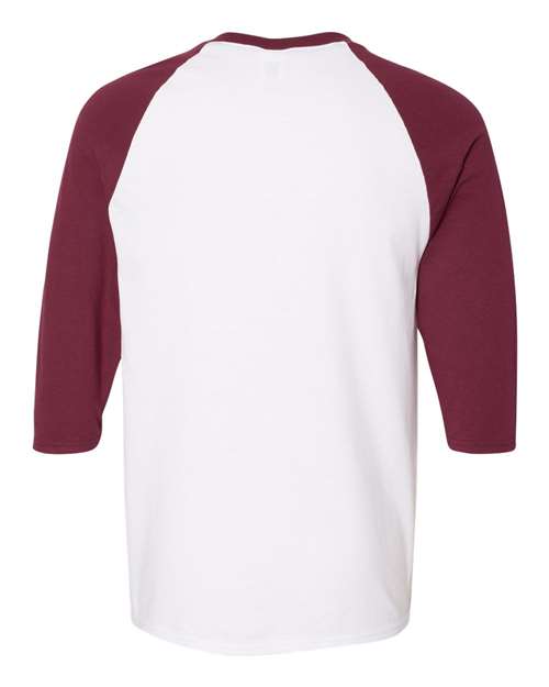 Gildan - Heavy Cotton™ Raglan Three-Quarter Sleeve T-Shirt - 5700