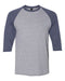 Anvil - Triblend Raglan Three-Quarter Sleeve T-Shirt - 6755