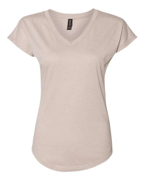 Anvil - Women’s Triblend V-Neck T-Shirt - 6750VL