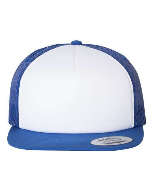 YP Classics - Flat Bill Foam Trucker Cap - 6005