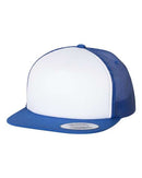 YP Classics - Flat Bill Foam Trucker Cap - 6005