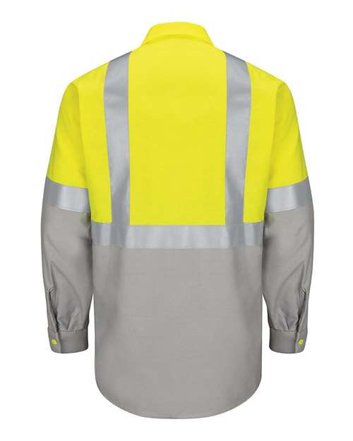 Red Kap - Enhanced & Hi-Visibility Long Sleeve Work Shirt - SY14