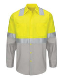 Red Kap - Enhanced & Hi-Visibility Long Sleeve Work Shirt - SY14